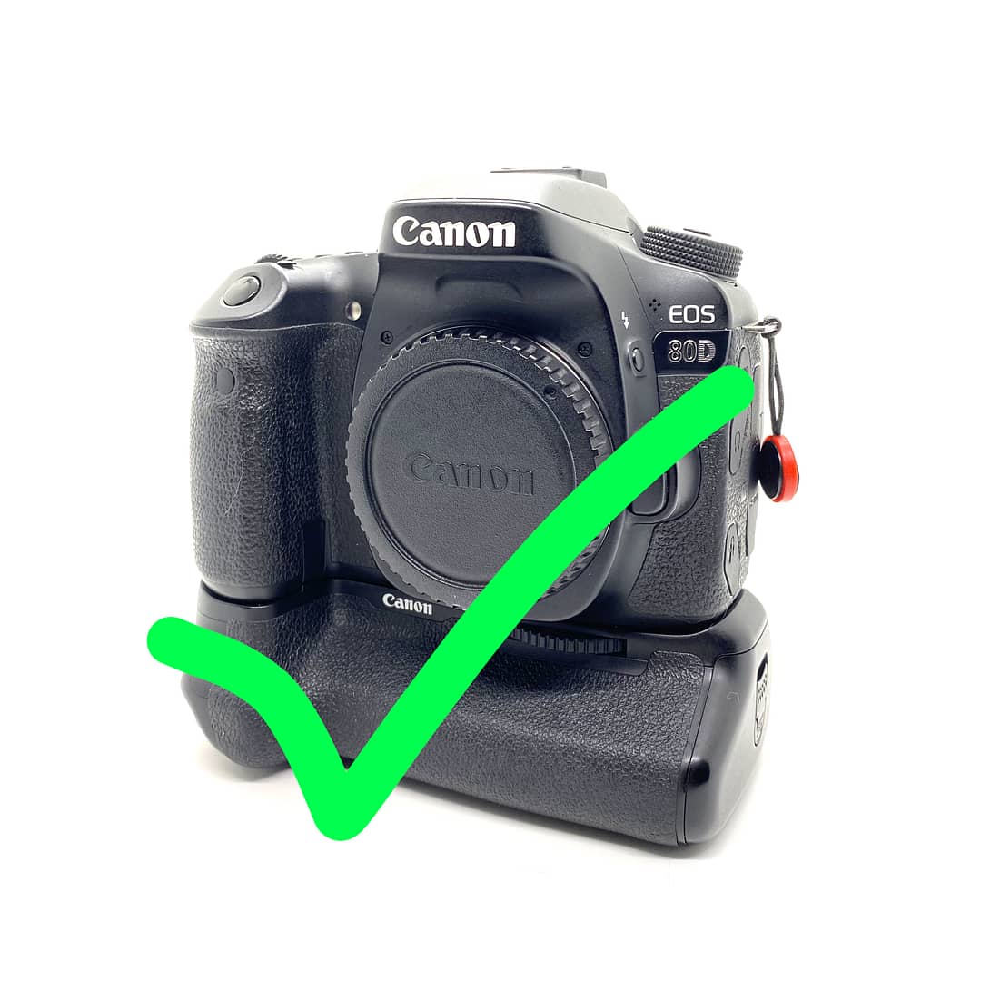 The Canon 80D approved